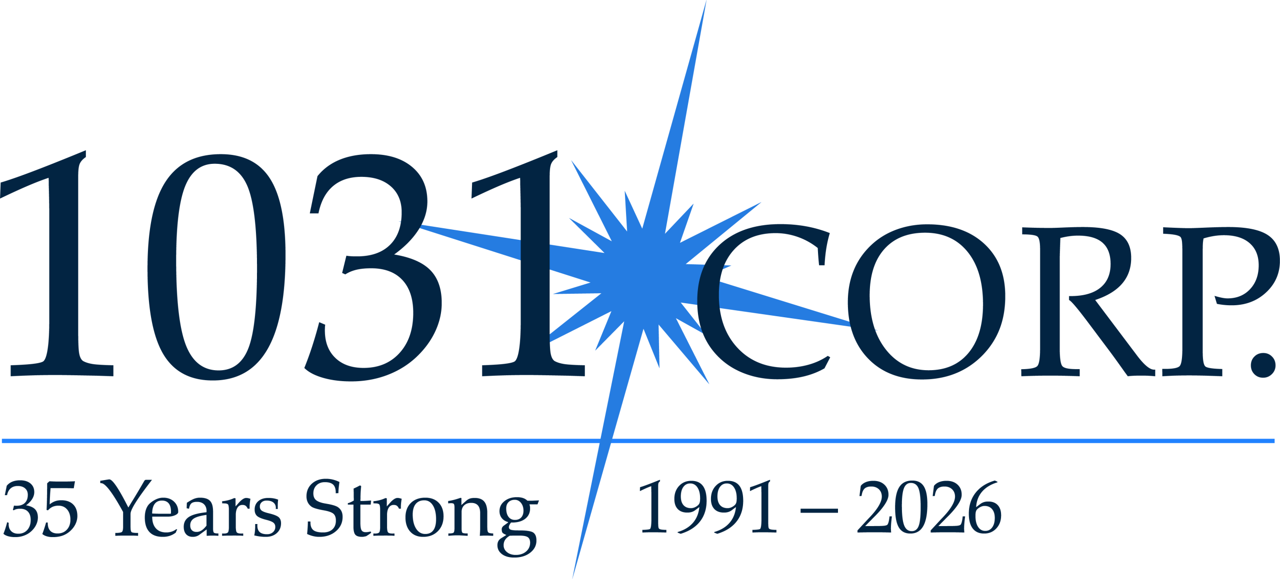 26G-1031Corp-Logo-Navy-35th anniversary no outline - Final
